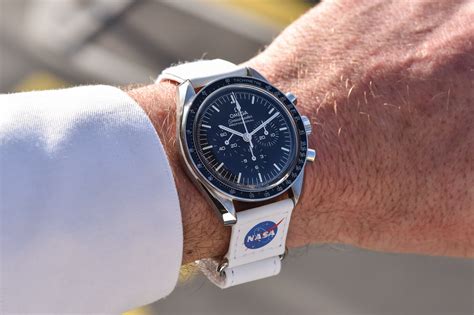 omega nasa strap for sale|omega moon watch straps.